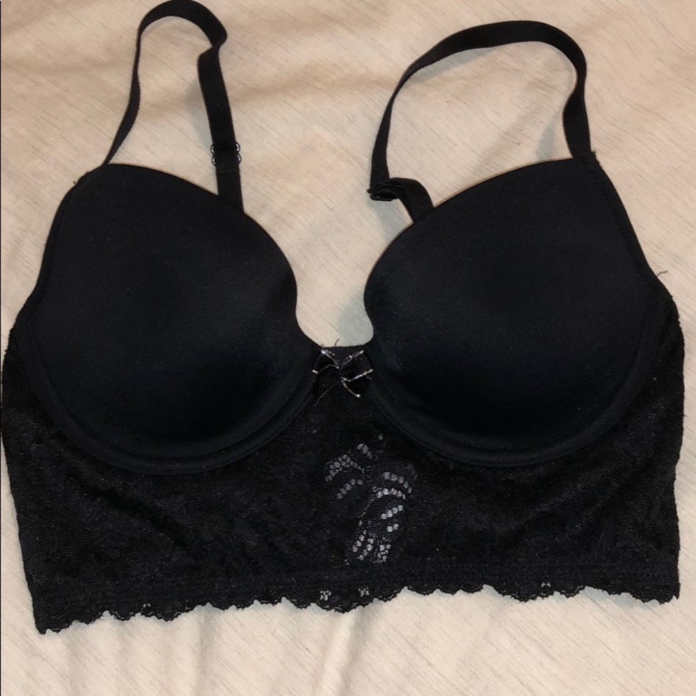 New without tags black bralette